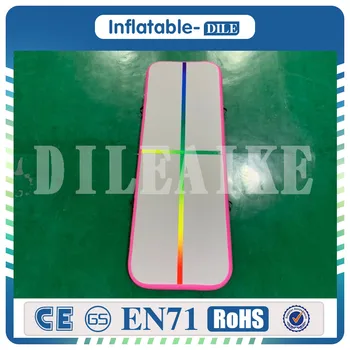 

Inflatable Air Track Tumbling Mat with Air Pump for Gym, Home Use, Tumble Track for Training