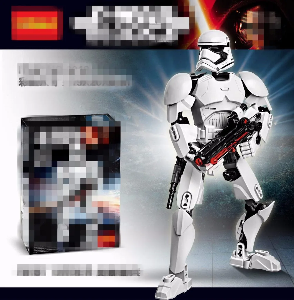 

Decool 9018 81 pcs Star Serie La Premiere Commande Storm Trooper Building Block Brique Jouet Wars