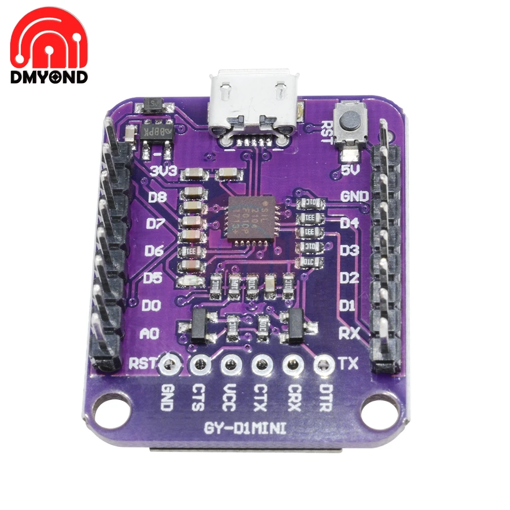 ESP12F Esp 12 USB 16 МБ Wi Fi микроконтроллер Беспроводной WeMos D1 Mini Pro NodeMcu ESP8266 CP2104 3 В
