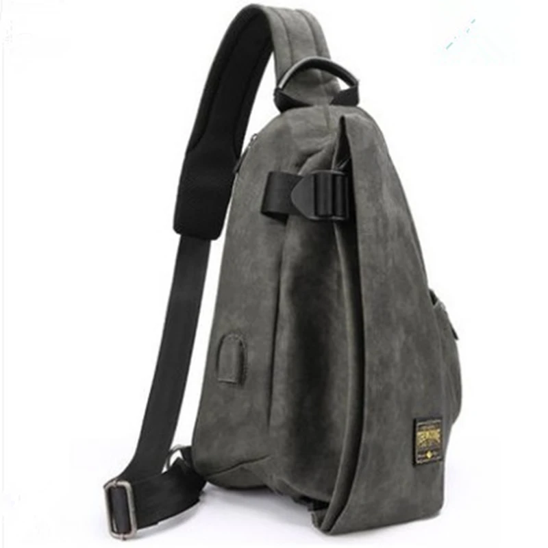 Повседневная сумка Для мужчин парусиновая водонепроницаемый мешок, рюкзак на грудь Для мужчин s рюкзак для ноутбука рюкзак слинг школьная сумка для путешествий mochila