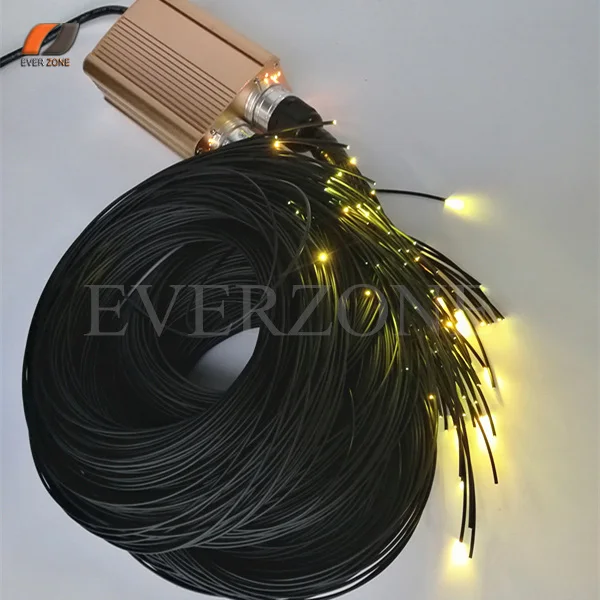 End Emitting Pointed Fiber Optic Light Strands 100pcs Length 2m