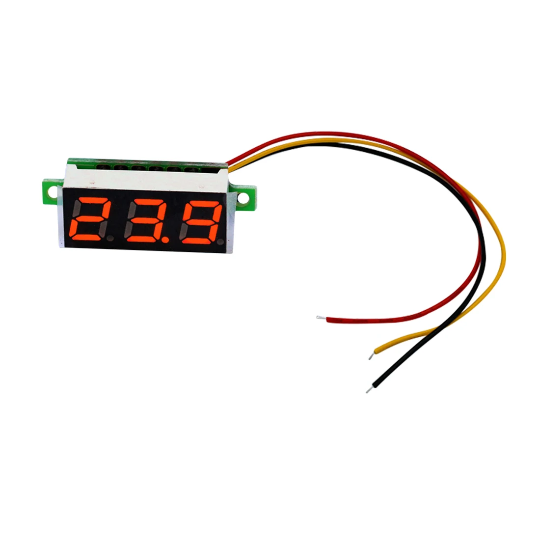 

Mini 0.36 inch DC 0-100V 3 bits Digital Red LED Display Panel Voltage Meter Voltmeter Tester