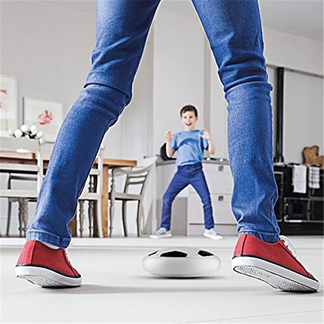 Soccer Toys for Children FlyBall Colorful LED Lights Air Power Football Flying Ball Children Flashing Sports Game juguetes 2