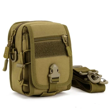 

X-Online 040117 hot sale man Camouflage printing waist bag men mini cashing bag
