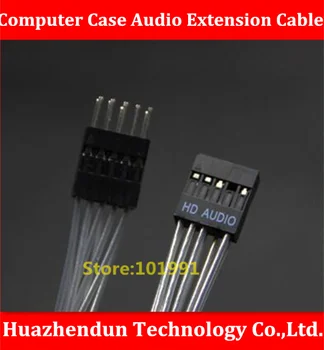 

TOP SELL Computer Case Audio Extension Cable 60CM Motherboard HD/AC97 Audio Extension Cable 24AWG