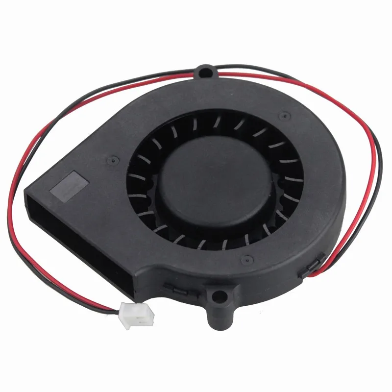 

5Pcs Gdstime 75x15mm DC 12V 2Pin Ball Bearing Blower Fan 7515 7.5cm High Speed Brushless Turbo Centrifugal Cooling Fan 75mm