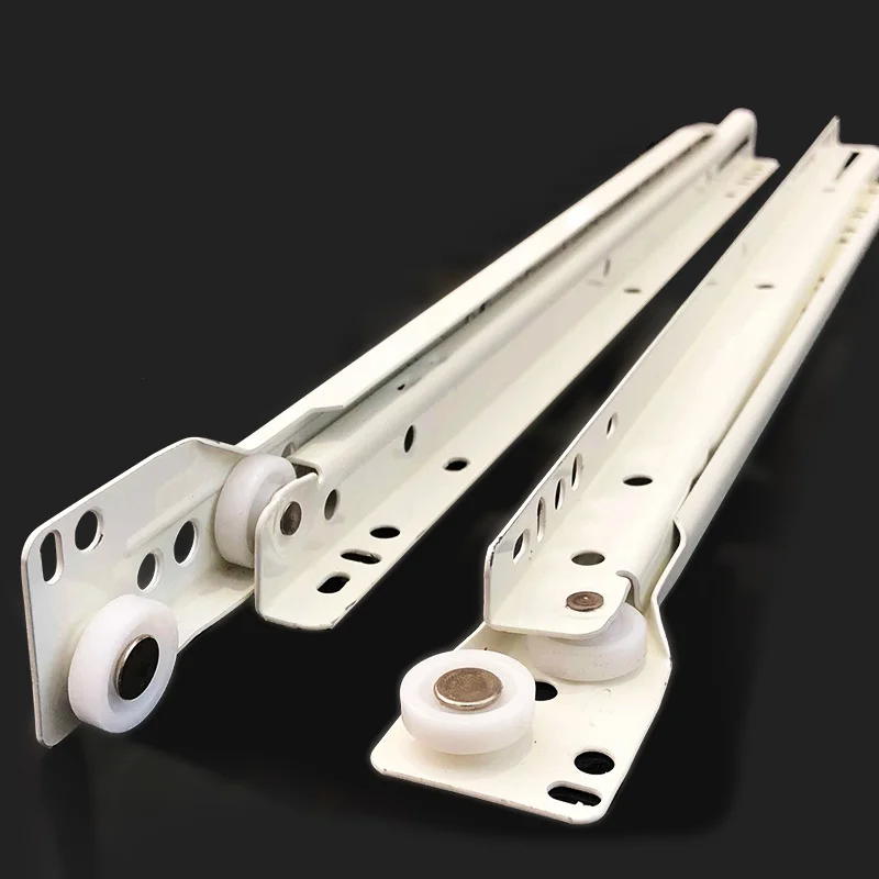 Durable Track SlidesTwo Rails Thickening Computer Table Chute