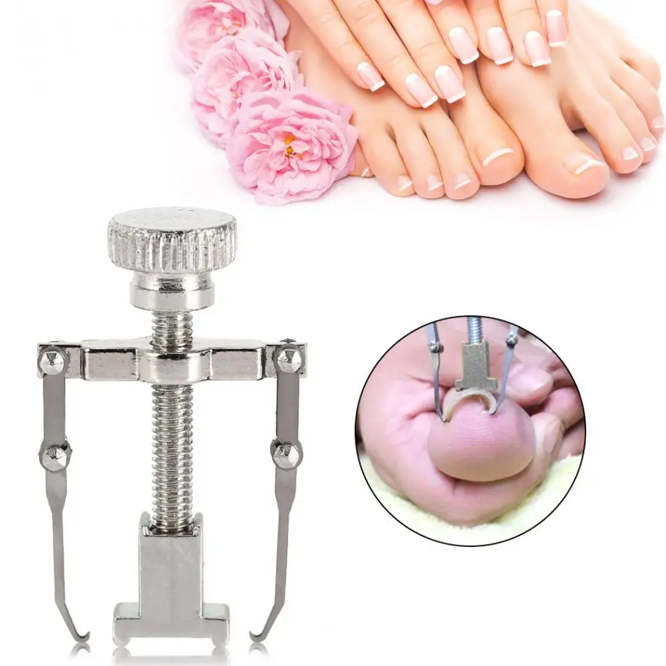 

Professional Ingrown Toe Nail Correction Tool Pedicure Tool Foot Nail Care Silver Foot