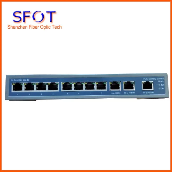 

8 port 100M POE REVERSE + 3 port 1000M Enhanced fast type Ethernet switch