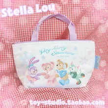 Мультфильм Япония Медведь Даффи друг сумка с принтом Стелла Лоу многоразовые сумки для покупок милые сумки на плечо Баффи медведь сумки для детей подарок