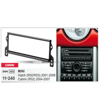 

Radio Fascia for MINI Hatch R50/R53 2001-2006 Cabrio R52 Double Din Radio DVD Stereo CD Panel Dash Mount CARAV 11-240