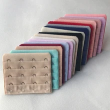 Сексуальный женский бюстгальтер, удлинитель, 4 ряда, 4 крючка, удлинитель для бюстгальтера, застежка для увеличения, женское нижнее белье, интимные аксессуары для бюстгальтера, 3 шт./лот