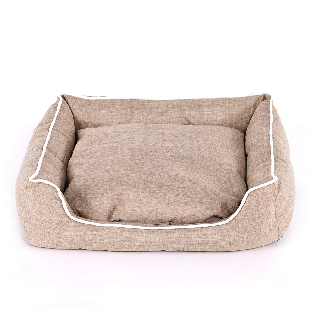 Solid Pet Dog Bed Sofa House Mats Kennel Cat Bed Sofa House Waterproof Washable Pet Dog Cat Bed House For Small Medium Large Dog (12)
