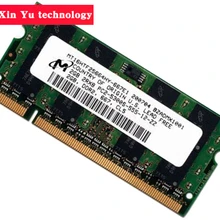 Пожизненная гарантия на Micron DDR2 2GB 667MHz PC2-5300S DDR 2 2G ноутбук память ноутбук ram 200PIN SODIMM
