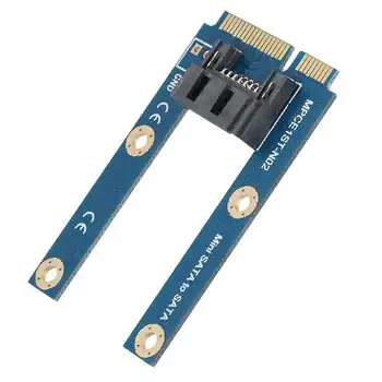 

Msata Ssd To Sata Hard Disk Drive Adapter Card Board Support Full And Half Height