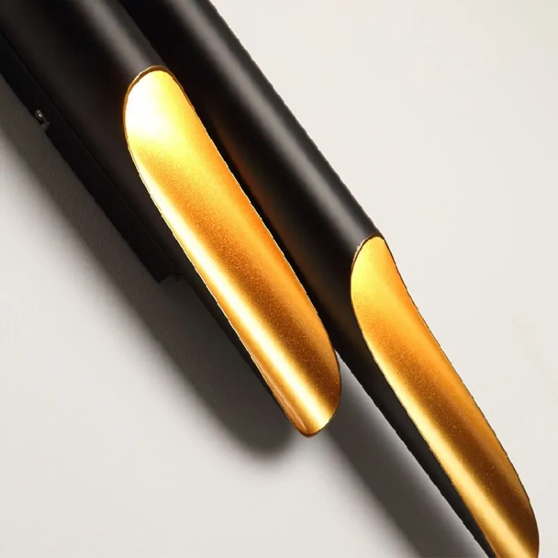 Modern-LED-Wall-Lights-Replica-Delightfull-Coltran-Wall-Sconce-Lamp-Aluminum-pipe-Wing-black-golden-home