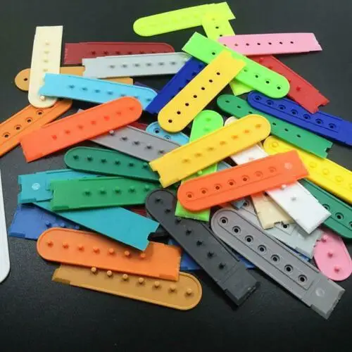 

5 Pcs Snapback Hat Cap Plastic Replacement Repair Snap Buckle Strap Pick 8 COLOR
