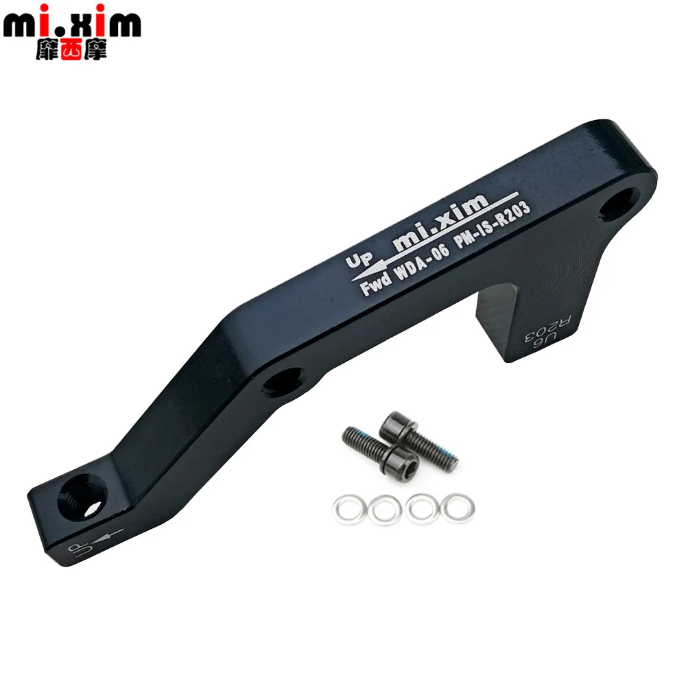 

MTB 1pc Disc Brake Ultralight Bracket IS B Disc Brake Mount Adapter for Rear Frame 203mm rotor use WDA06