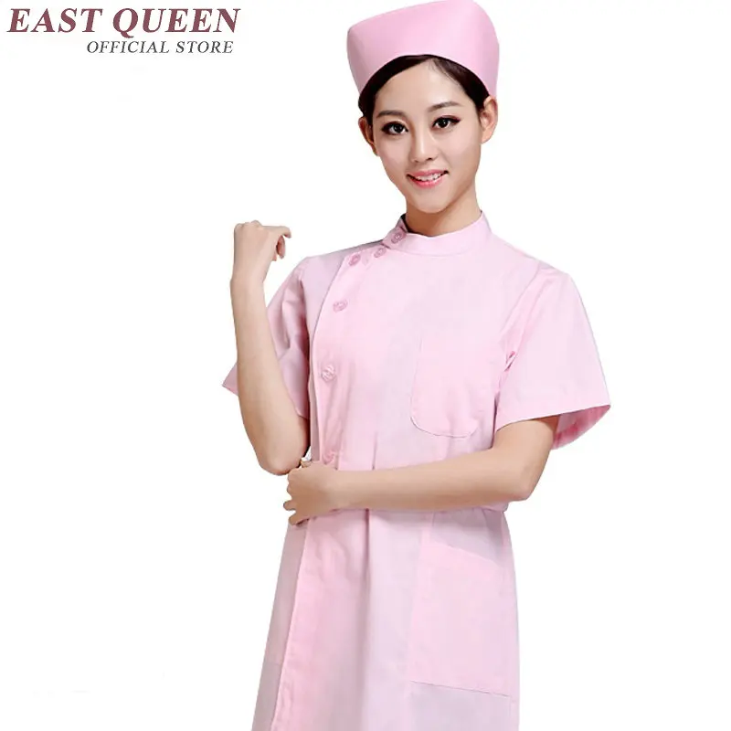 Больницы Формы женские медицинские скрабы женские белый розовый униформа для медсестер дизайн медицинские хирургические халаты униформы для женщин AA1006 - Цвет: 6