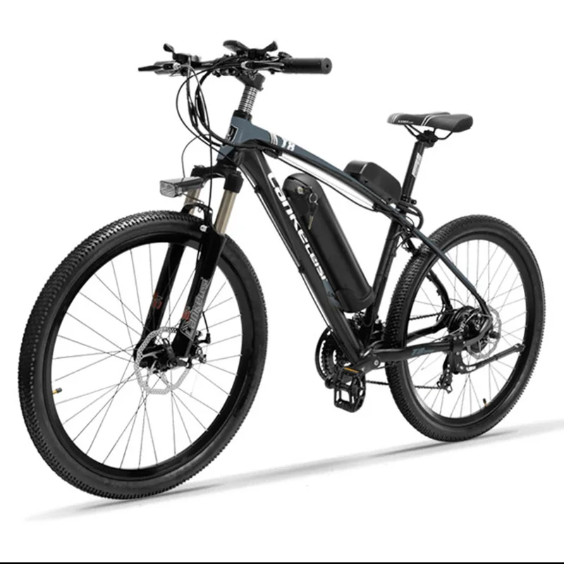 Best 26inch electric mountian bicycle 48v lithium battery 400w high speed motor Lightweight 6061 frame range 80-120km Hydraulic EMTB 1