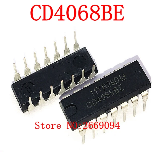 Ic Free Shipping >> 10pcs Cd4068be Dip14 Cd4068 Hef4068bp Hcf4068be Hcf4068 4068 Dip New Ic Free Shipping >> 10pcs Cd4068be Dip14 Cd4068 Hef4068bp Hcf4068be Hcf4068 4068 Dip New