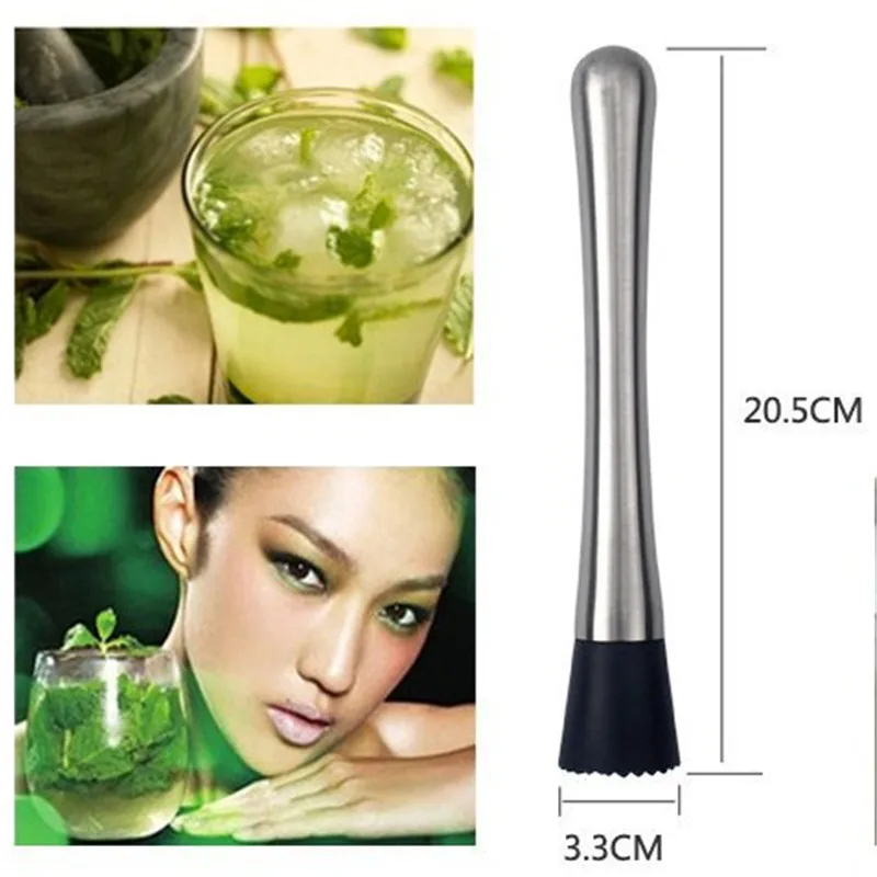 Шейкер для коктейлей из нержавеющей стали andes Mojito Muddler bar коллекция masher stir