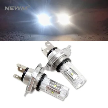 

2X H4 9003 HB2 30W CREE Chip XBD LED Car Auto Turn DRL Signal Fog Light Lamp Blub White/Red/Amber Exterior Lighting