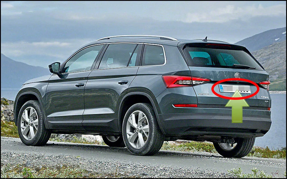 For Skoda Karoq NU Kodiaq (NS7) 2017 2018