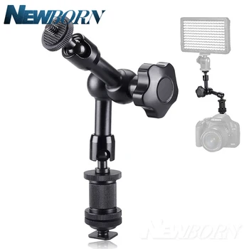 

7 inch 1/4 Adjustable Friction Articulating Magic Arm+Clamp for DSLR Rig LCD Monitor LED Light Stabilizer Go pro Cell phone