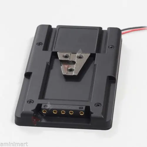 V Lock mount пластина адаптера батареи fr конвертер HDV DSLR Rig источник питания|Аксессуары