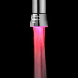Горячий датчик температуры кухонный водоразборный кран RGB светящаяся насадка для душа со светодиодной подсветкой кран TI99