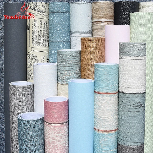 60cmX5m Vinyl Self adhesive Wallpaper Waterproof Home Decor Wall Stickers Bedroom Living Room Wall Decor Furniture Refurbished 60cmX5m Vinyl Self adhesive Wallpaper Waterproof Home Decor Wall Stickers Bedroom Living Room Wall Decor Furniture Refurbished