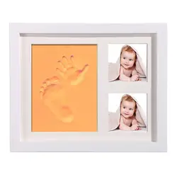 3D формы для новорожденных деревянные фото рамки отпечаток руки ребенка пресс-формы младенцев сувенир литья украшения комнаты