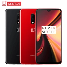 Мобильный телефон OnePlus 7 с глобальной прошивкой, 6,41 дюймов, 8 ГБ ОЗУ, 256 Гб ПЗУ, Восьмиядерный процессор Snapdragon 855, Android 9,0, 3700 МП, мАч, NFC Смартфон