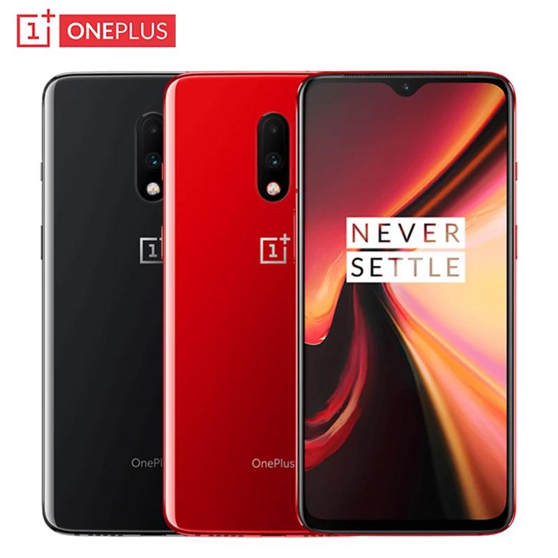 Global Rom OnePlus 7 Mobile Phone 6.41 inch 8GB+256GB Snapdragon 855 Octa-core Android 9.0 48.0MP 3700mAh NFC Smartphone