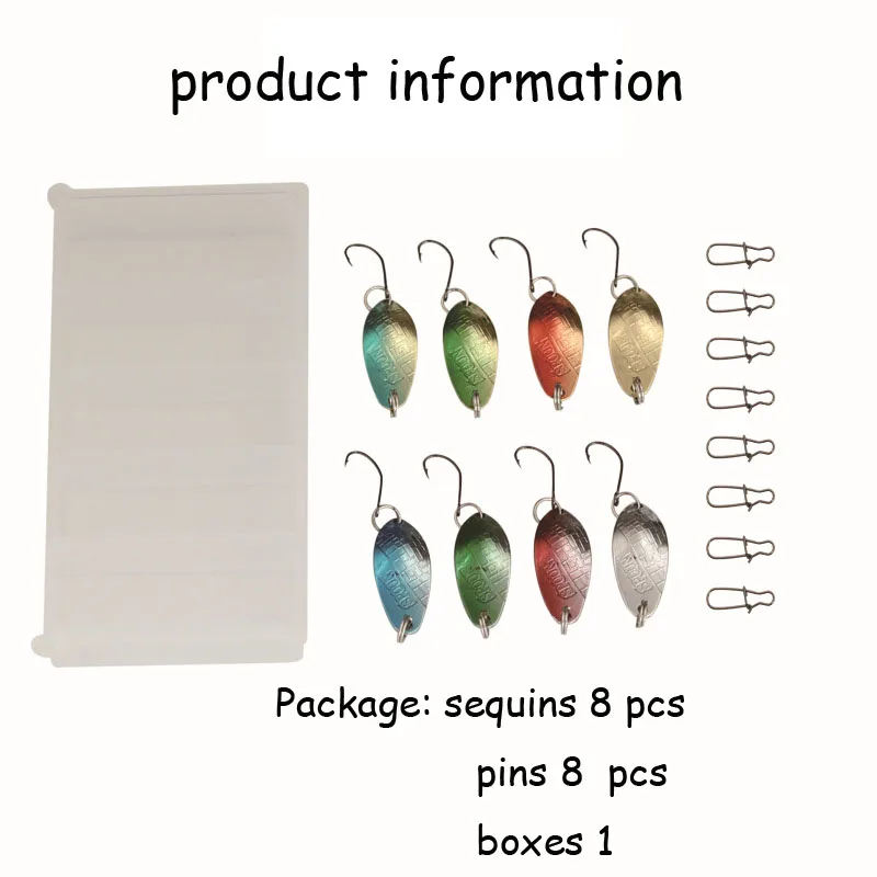 1,5 г/2,5 г 16 шт./кор. ложка приманка вращающаяся блесна металлическая приманка для рыбы Рыбалка Hard жесткая приманка искусственная приманка снасть крючок для рыбной ловли