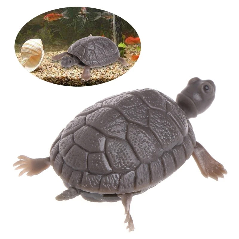 

Aquarium Artificial Turtle Fish Tank Plastic High Simulation Ornament Landscape Akvaryum Dekor Aquarium Background
