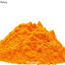 Неоновый оранжевый цвет флуоресцентный пигмент фосфорный порошок, 100 г/лот украшения Флуоресцентный порошок для одежды