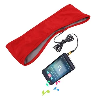 

Head-Mounted Sleep Headphones Soft Earphones Music Headset For Iphone Samsung Eye Masks New