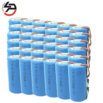 

SC Battery Cell Subc Batteria Rechargeable NI-CD 1400mAh 1.2V Power Bank SC Accumulator 36 Pack
