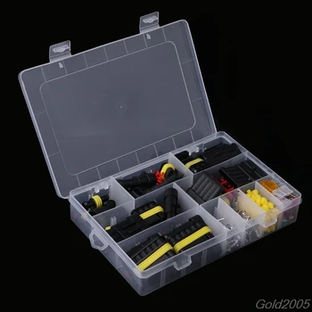 

240 Pcs Superseal AMP/Tyco Waterproof 12V Electrical Connectors Kit 1/2/3/4/5/6 Way Pin G07 Whosale&DropShip