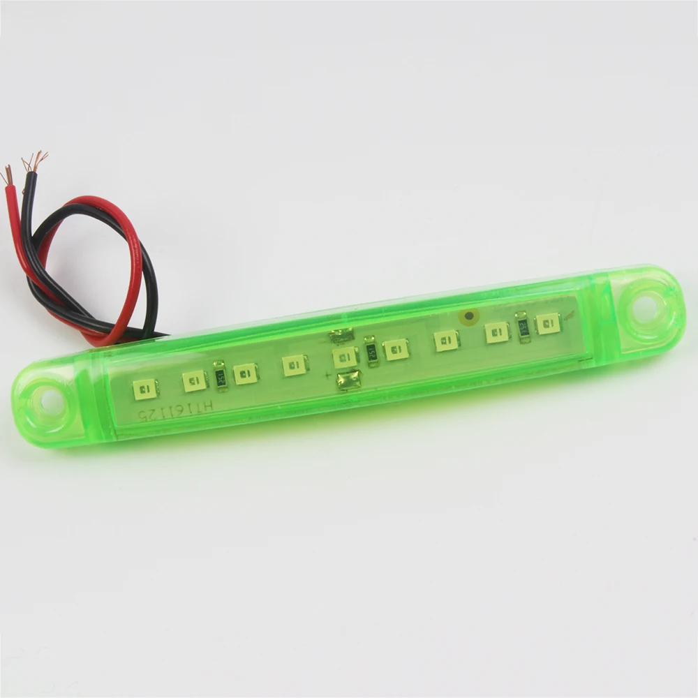 1 шт. 9LED боковой габаритный светильник водонепроницаемая боковая лампа