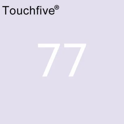 1 шт. TouchFive опционально 168 цветов эскизные маркеры на спиртовой основе маркеры цветной маркер набор художественные принадлежности ручка для школы - Цвет: 77