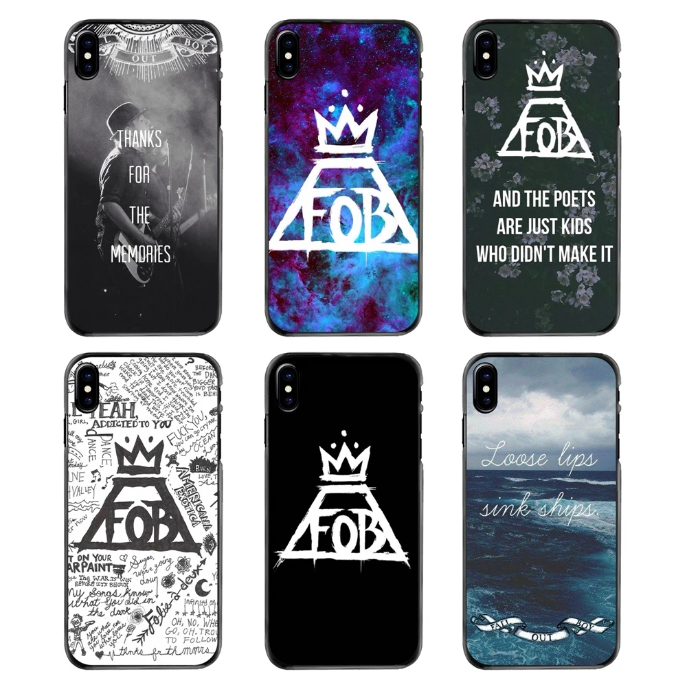 For Samsung Galaxy A3 A5 A7 A8 J1 J2 J3 J5 J7 Prime 2015 2016 2017 Hardcore Music Band Fall Out Boy FOB Poster Logo Phone Covers |