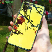 FLOVEME Gradient Case For iPhone 5 5s SE 6 6S 7 Cover Ultra Thin Mirror Case Hard Back Protective Shell For iphone 6 6s 7 Plus FLOVEME Gradient Case For iPhone 5 5s SE 6 6S 7 Cover Ultra Thin Mirror Case Hard Back Protective Shell For iphone 6 6s 7 Plus