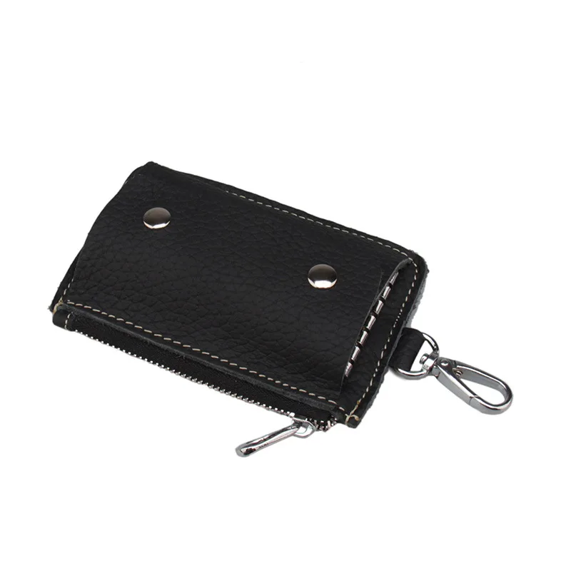 Xzxbbag Многофункциональный Пояса из натуральной кожи ключевой бумажник Для мужчин Ключи Чехол Держатель Для женщин ключ на молнии