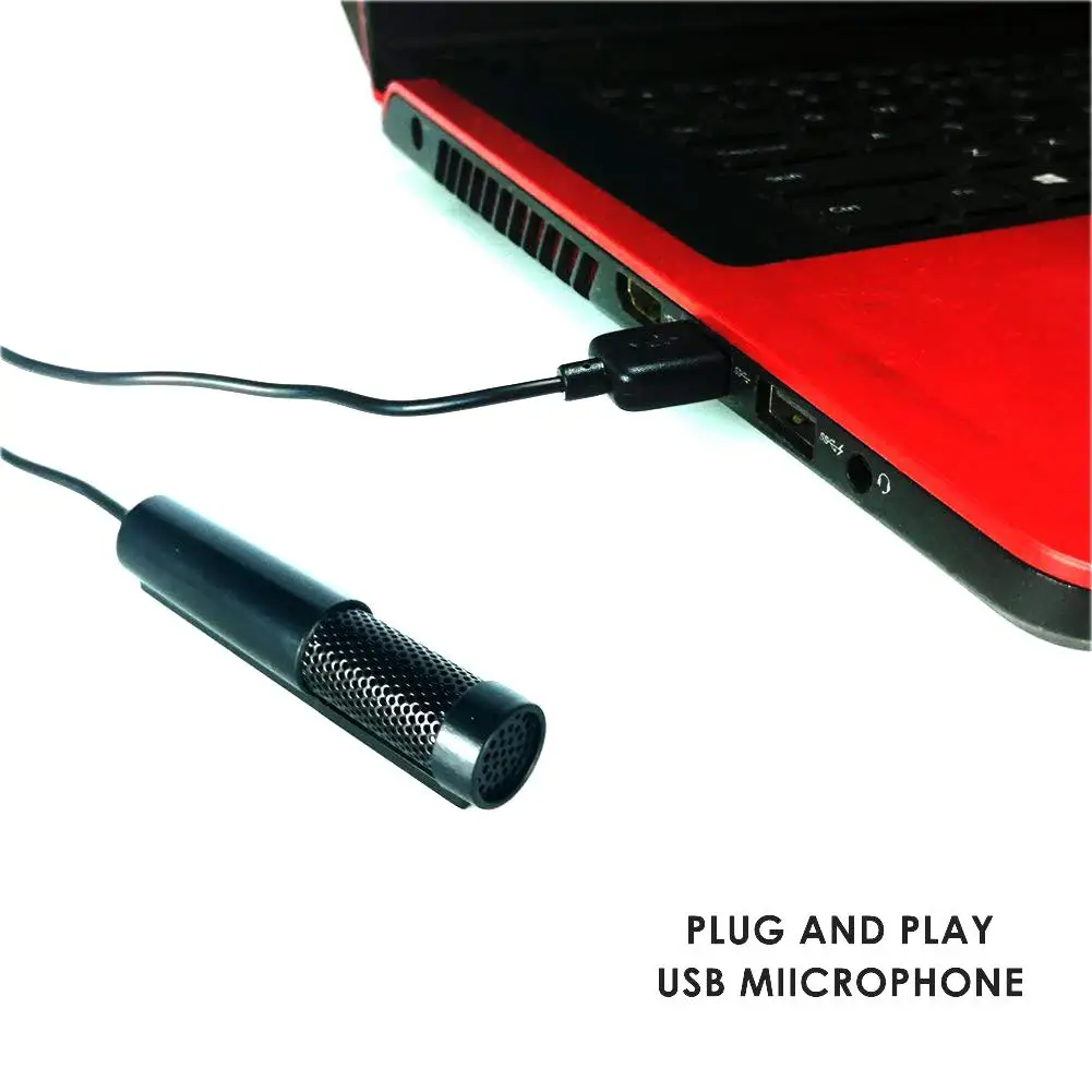 2020 Новый мини USB микрофон Портативный Студийный конденсаторный для