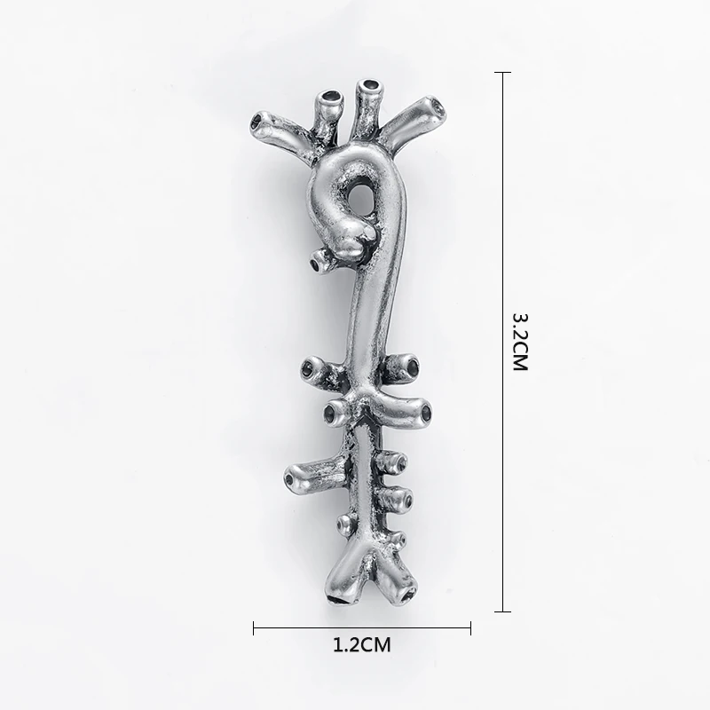 Аорта штырь отворотом Ancient GOLD SILVER шпильки и броши медицинский подарок Врачи Медсестры классические ювелирные булавки, нагрудная брошь металлический Для мужчин аксессуары
