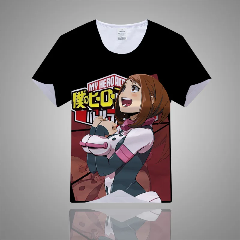 Cosroad Boku No My Hero Academia Cosplay T Shirt Costumes Men and Women Summer T-shirts Midoriya Izuku Tops1 (7)