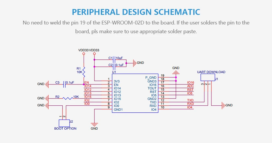 ESP-WROOM-02D ESP8266EX (8)